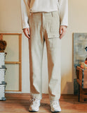 ダブルユーブイプロジェクト(WV PROJECT) WEST WIDE WORK PANTS BEIGE CJLP7318
