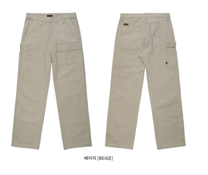ダブルユーブイプロジェクト(WV PROJECT) WEST WIDE WORK PANTS BEIGE CJLP7318