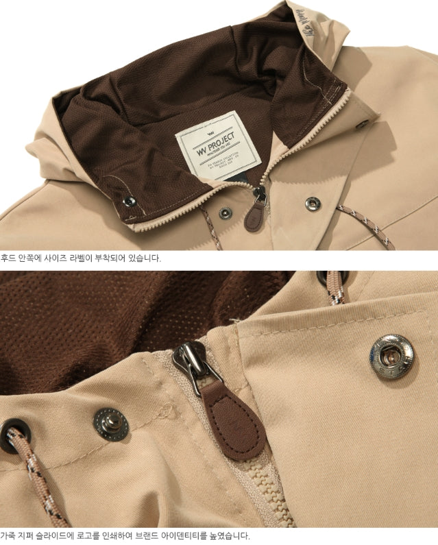 ダブルユーブイプロジェクト(WV PROJECT) BREATH SHORT JUMPER BEIGE JJOT7303