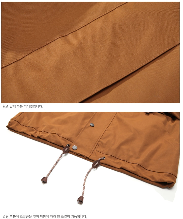 ダブルユーブイプロジェクト(WV PROJECT) BREATH SHORT JUMPER BROWN JJOT7303