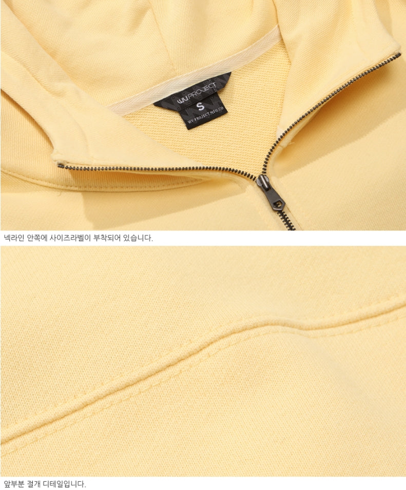 ダブルユーブイプロジェクト(WV PROJECT) TRIVER ANORAK HOOD LEMON MJHD7305