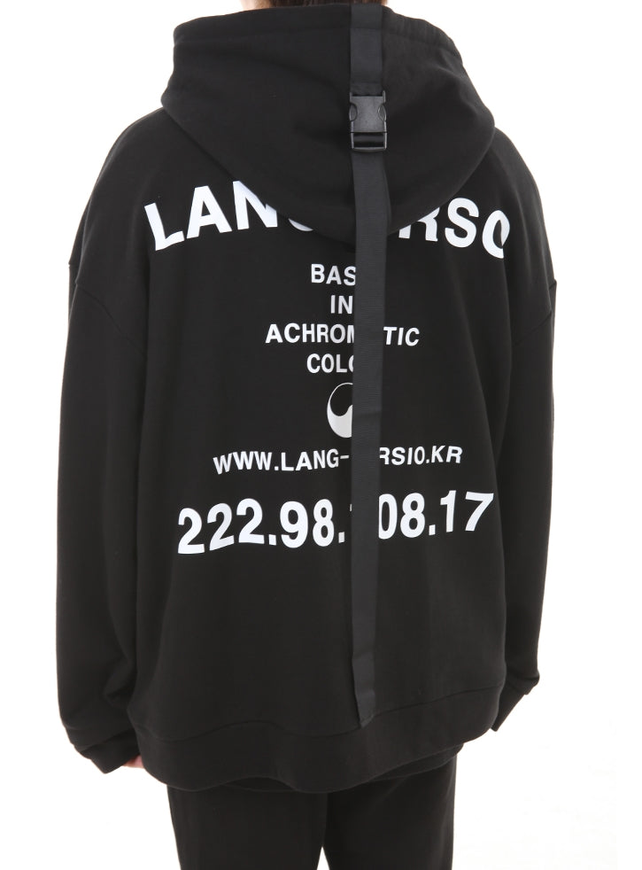 ランベルシオ(LANG VERSIO)180 Back Printing Buckle Hoodie