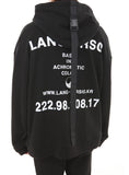 ランベルシオ(LANG VERSIO)180 Back Printing Buckle Hoodie