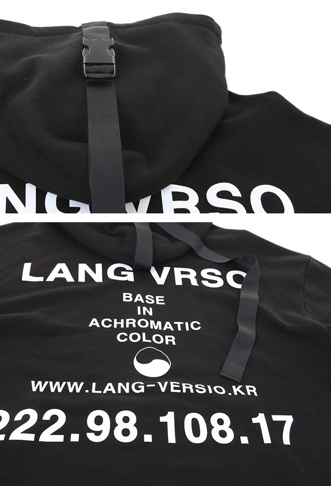 ランベルシオ(LANG VERSIO)180 Back Printing Buckle Hoodie