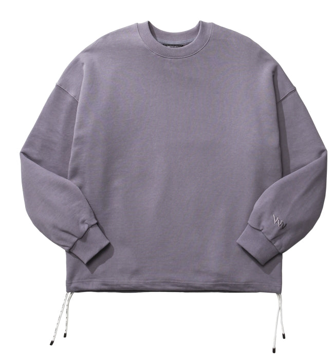 ダブルユーブイプロジェクト(WV PROJECT) NATHAN PIGMENT SWEAT SHIRTS VIOLET JJMT7233