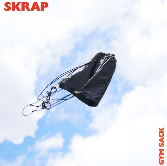 スクラップ(SKRAP) TYVEK gym sack Black
