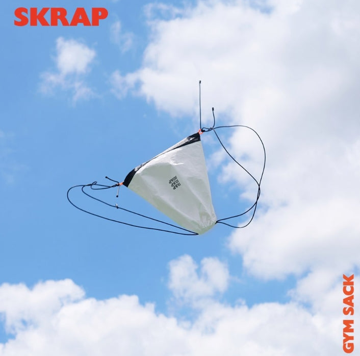 スクラップ(SKRAP) TYVEK gym sack Off white