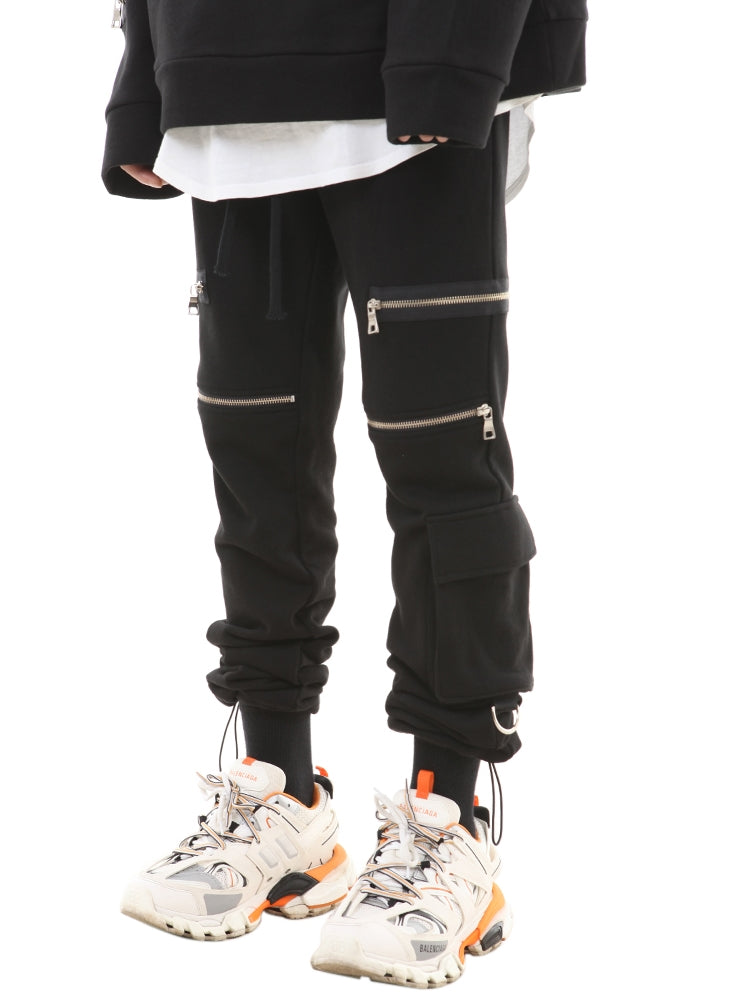 ランベルシオ(LANG VERSIO) 183 Zipper Pocket String Jogger Pants