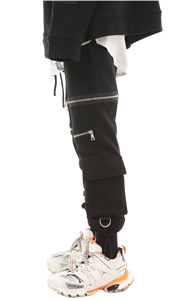 ランベルシオ(LANG VERSIO) 183 Zipper Pocket String Jogger Pants