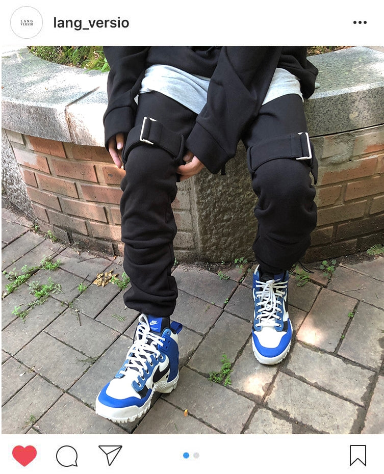 ランベルシオ(LANG VERSIO) 185 Velcro String Jogger Pants