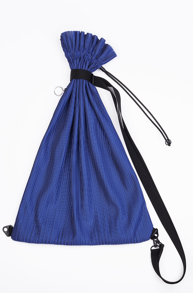 スクラップ(SKRAP)PLEATS 2-way sling bag Blue