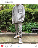 ランベルシオ(LANG VERSIO) 189 Nylon Metal String Jogger Pants