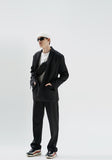 パーステップ(PERSTEP) One Button Semi wide Slacks 3種 BJLP4322