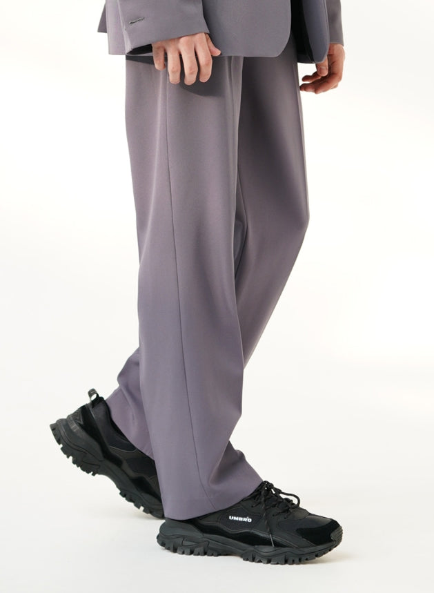 パーステップ(PERSTEP) One Button Semi wide Slacks 3種 BJLP4322