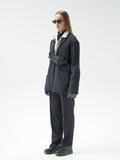 パーステップ(PERSTEP) One Button Semi wide Slacks 3種 BJLP4322