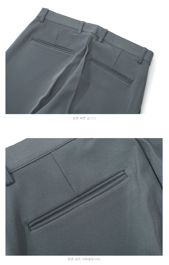 パーステップ(PERSTEP) One Button Semi wide Slacks 3種 BJLP4322