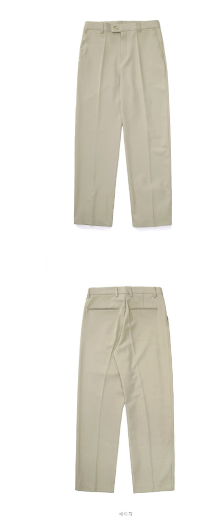 パーステップ(PERSTEP) One Button Semi wide Slacks 3種 BJLP4322