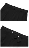 パーステップ(PERSTEP) One Button Semi wide Slacks 3種 BJLP4322