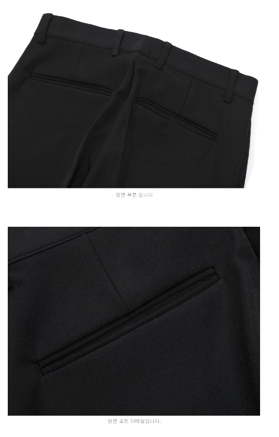 パーステップ(PERSTEP) One Button Semi wide Slacks 3種 BJLP4322
