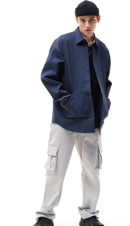 パーステップ(PERSTEP)Double Pocket loosefit shirt 4種 BJLS4289