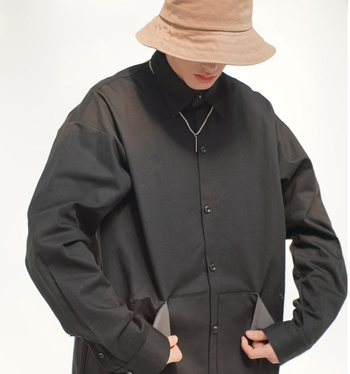 パーステップ(PERSTEP)Double Pocket loosefit shirt 4種 BJLS4289