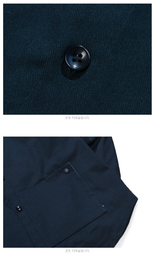 パーステップ(PERSTEP)Double Pocket loosefit shirt 4種 BJLS4289