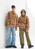 パーステップ(PERSTEP) Check Big Pocket Wool Jacket 2種 SMLS4285