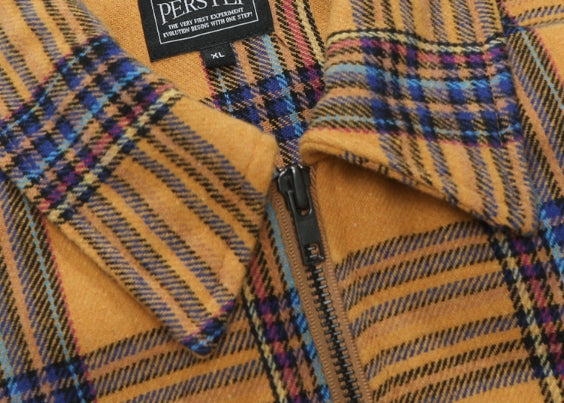 パーステップ(PERSTEP) Check Big Pocket Wool Jacket 2種 SMLS4285