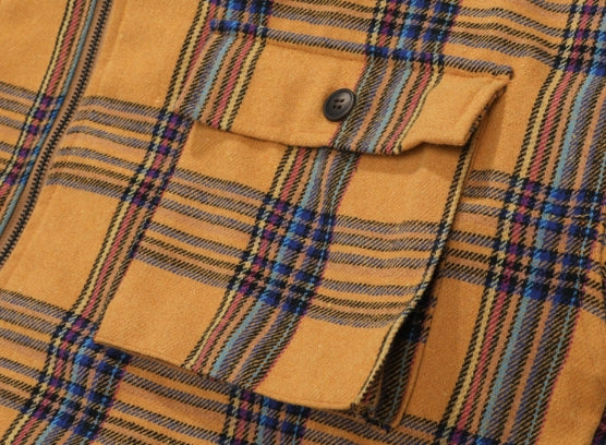 パーステップ(PERSTEP) Check Big Pocket Wool Jacket 2種 SMLS4285