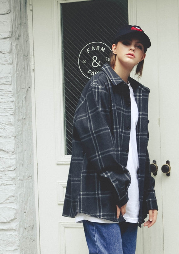 パーステップ(PERSTEP) Loose fit Wool Jacket 3種 SMLS4096