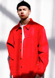 パーステップ(PERSTEP) Dimple Loose fit Jacket 4種 MSLS4123