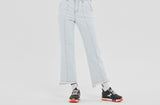 ロマンティッククラウン(ROMANTIC CROWN) GNAC CUTTING PANTALON_LIGHT BLUE