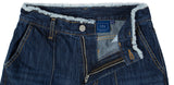 ロマンティッククラウン(ROMANTIC CROWN)GNAC CUTTING PANTALON_BLUE