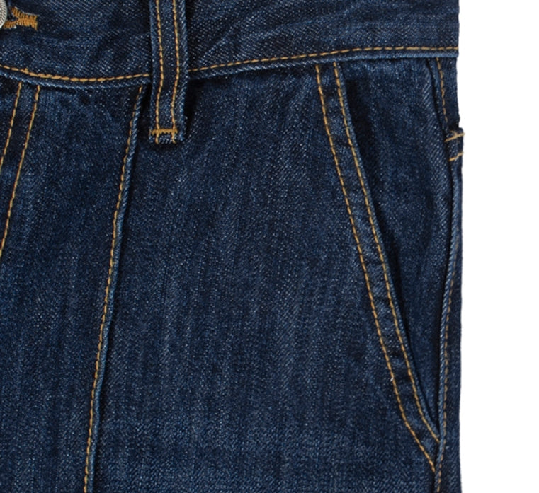 ロマンティッククラウン(ROMANTIC CROWN)GNAC CUTTING PANTALON_BLUE