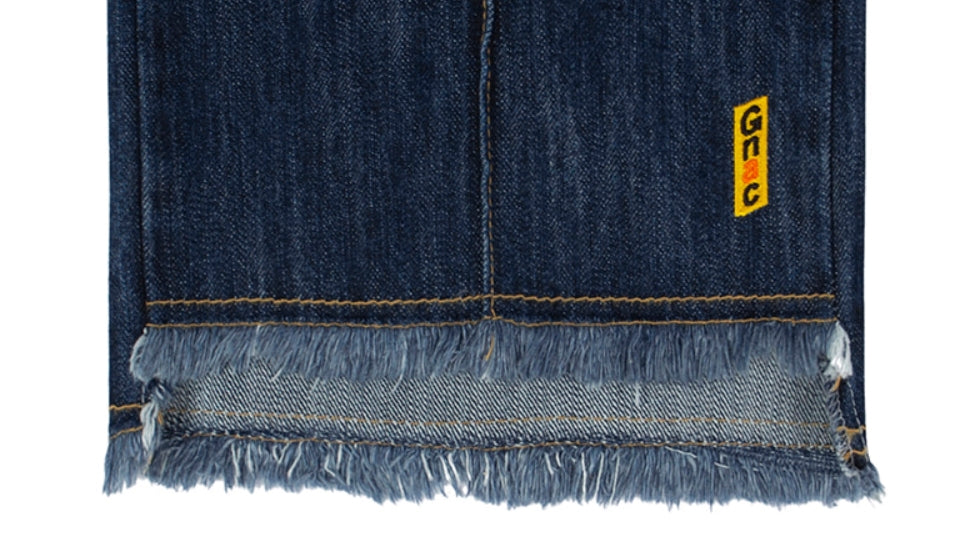 ロマンティッククラウン(ROMANTIC CROWN)GNAC CUTTING PANTALON_BLUE