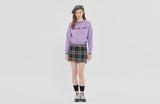 ロマンティッククラウン(ROMANTIC CROWN)  GNAC POCKET SWEATSHIRT_PURPLE