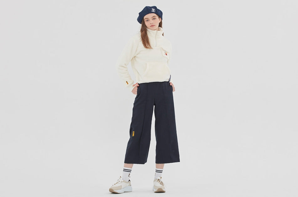 ロマンティッククラウン(ROMANTIC CROWN) UNLOCK YOUR MIND FLEECE ANORAK_OATMEAL