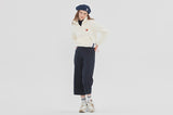ロマンティッククラウン(ROMANTIC CROWN) UNLOCK YOUR MIND FLEECE ANORAK_OATMEAL