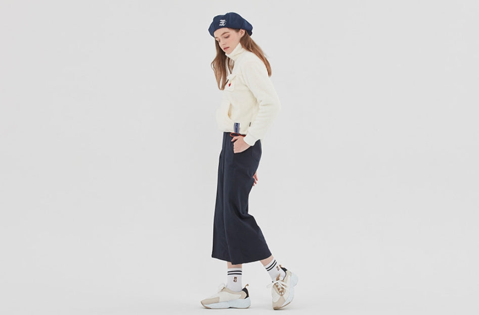 ロマンティッククラウン(ROMANTIC CROWN) UNLOCK YOUR MIND FLEECE ANORAK_OATMEAL