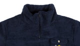 ロマンティッククラウン(ROMANTIC CROWN) UNLOCK YOUR MIND FLEECE ANORAK_NAVY