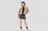 ロマンティッククラウン(ROMANTIC CROWN) GNAC SHORT MOUTON JACKET_BEIGE
