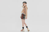 ロマンティッククラウン(ROMANTIC CROWN) GNAC SHORT MOUTON JACKET_BEIGE