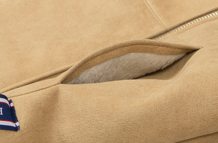 ロマンティッククラウン(ROMANTIC CROWN) GNAC SHORT MOUTON JACKET_BEIGE