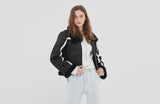 ロマンティッククラウン(ROMANTIC CROWN) GNAC SHORT MOUTON JACKET_BLACK