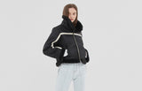 ロマンティッククラウン(ROMANTIC CROWN) GNAC SHORT MOUTON JACKET_BLACK