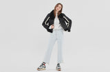 ロマンティッククラウン(ROMANTIC CROWN) GNAC SHORT MOUTON JACKET_BLACK