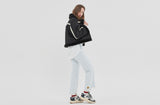 ロマンティッククラウン(ROMANTIC CROWN) GNAC SHORT MOUTON JACKET_BLACK