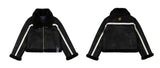ロマンティッククラウン(ROMANTIC CROWN) GNAC SHORT MOUTON JACKET_BLACK