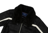 ロマンティッククラウン(ROMANTIC CROWN) GNAC SHORT MOUTON JACKET_BLACK