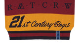 ロマンティッククラウン(ROMANTIC CROWN) RACING COLOR BLOCK KNIT_NAVY
